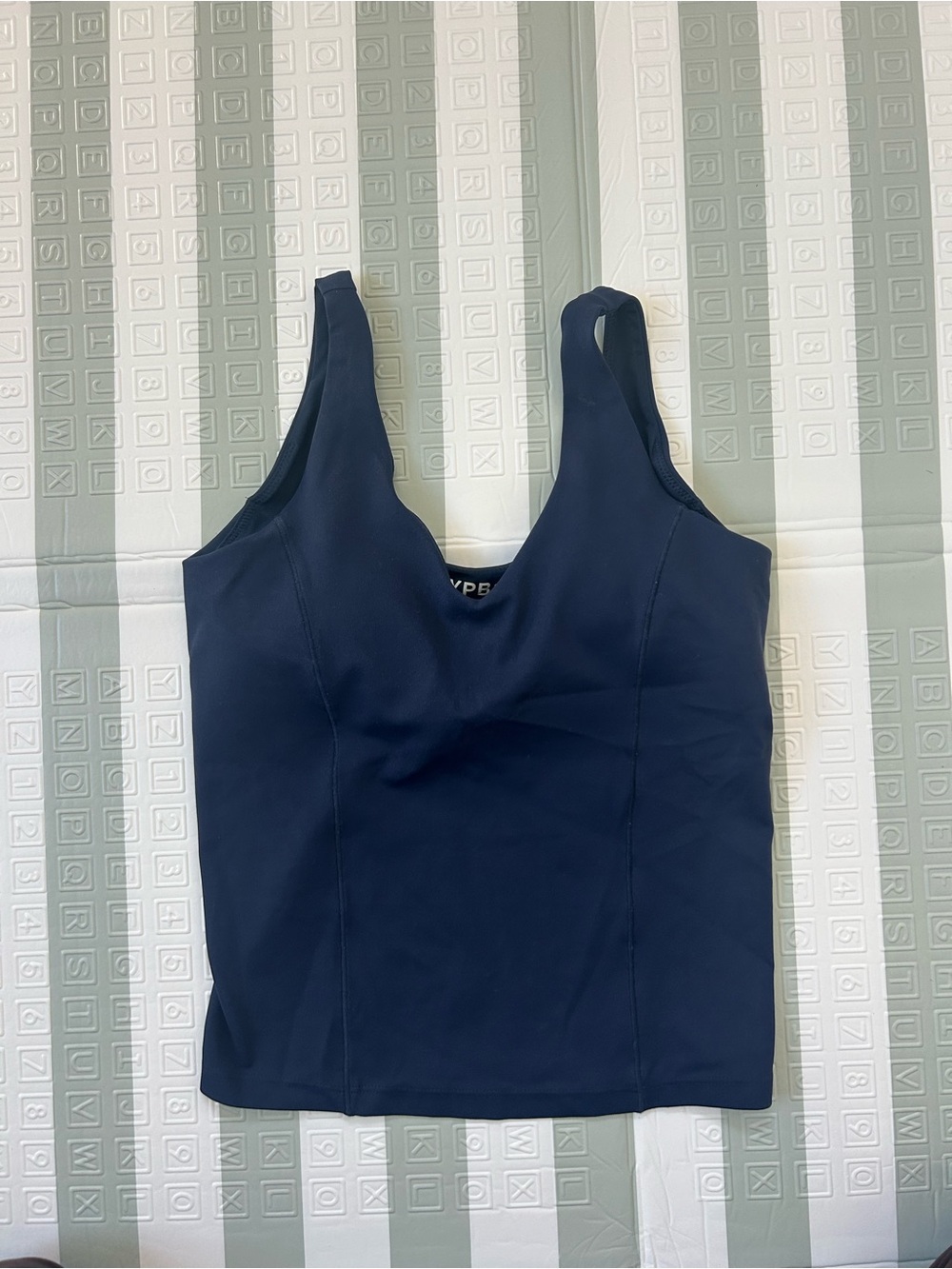 Abercrombie YPB Navy Tank Top